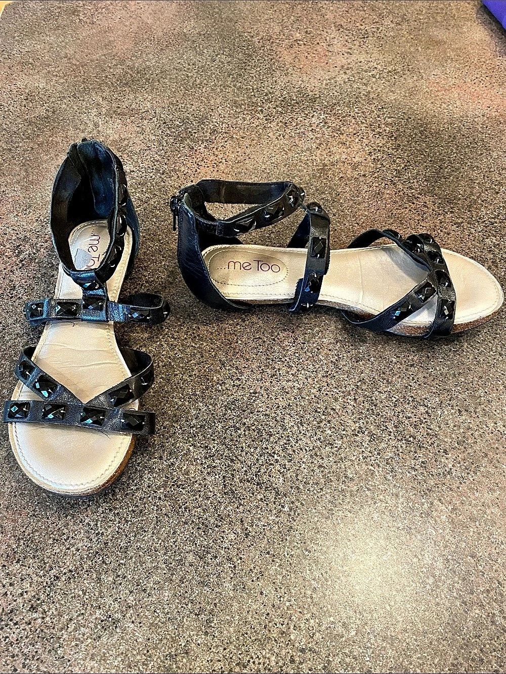 me too Strappy Jewel Sandals